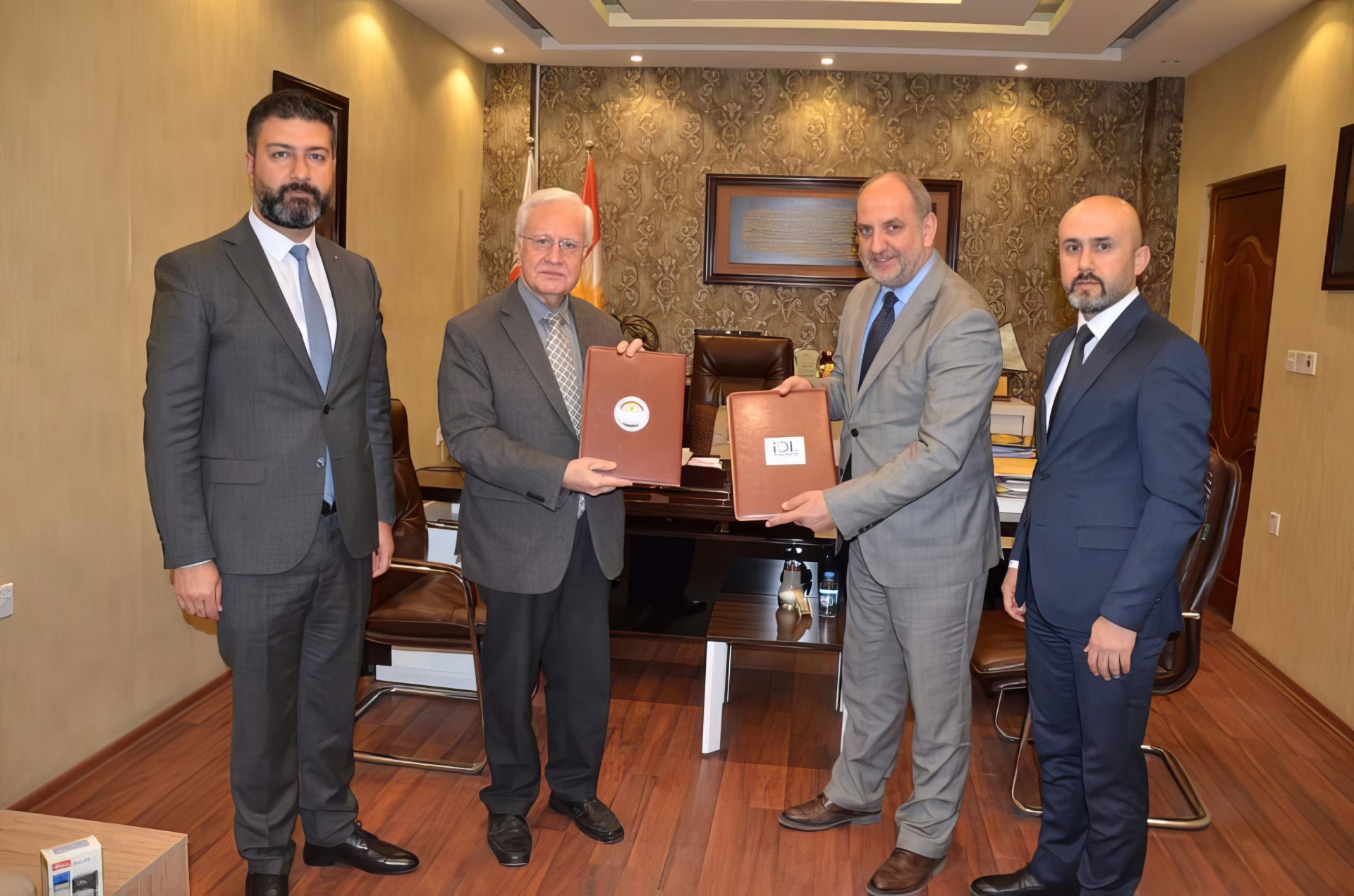 Signing of a Memorandum of Understanding between the Investigator Organization for Supporting Role of Law and Democracy (IOL) and the Kurdistan Bar Association (KBA)