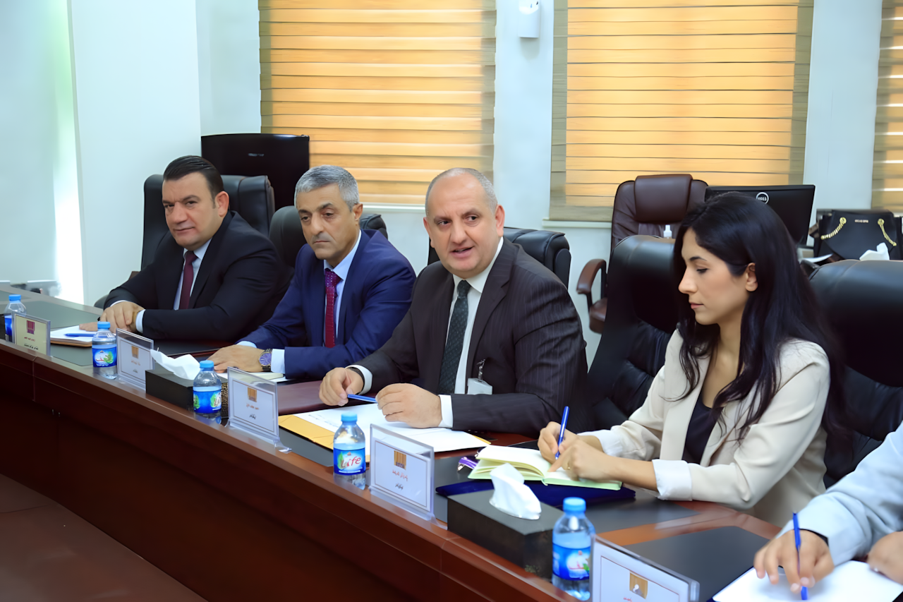 زيارة وفد منظمة المحقق إلى لجنة النزاهة في برلمان كردستان 